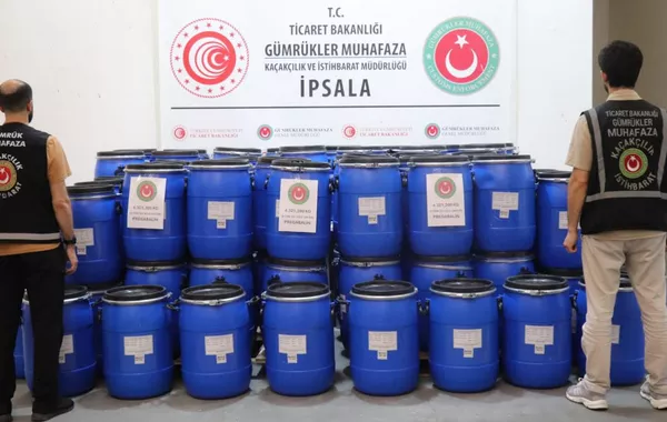 Turkish Customs Foil Large-Scale Narcotics Smuggling Attempt from Greece