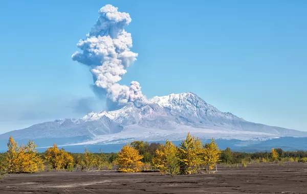 Russia's Shiveluch Volcano Erupts, Sends Ash 12 KM High