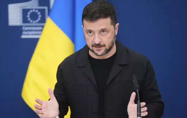 Ukrainian Leader Accuses Russia of Striking Azerbaijani Oil Facility in Odesa