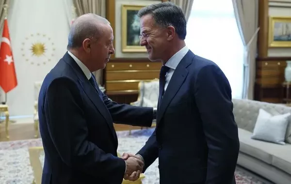 Erdogan, Rutte Meet in Ankara Ahead of NATO Summit - VIDEO