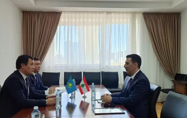 Kazakhstan Bids Farewell to Outgoing Lebanese Ambassador