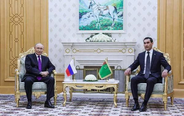 Russia-Turkmenistan Ties on Agenda as Putin, Berdimuhamedov Meet