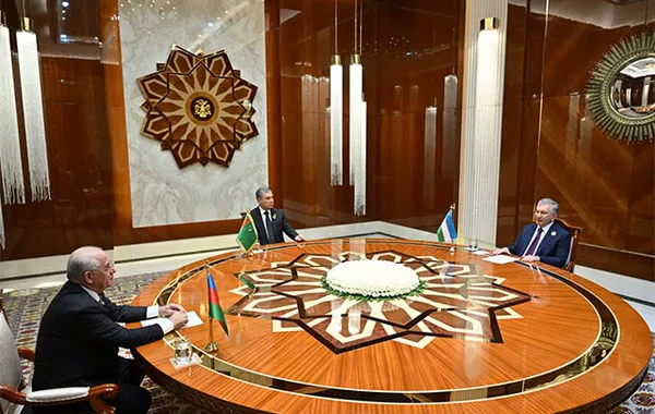 Talks in Avaza Focus on Expanding Regional Partnerships Among Uzbekistan, Turkmenistan, Azerbaijan