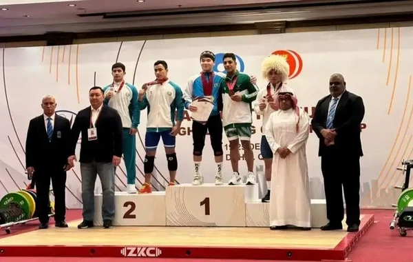 Kazakh Athlete Wins 2024 Asian Youth and Junior Weightlifting Championships