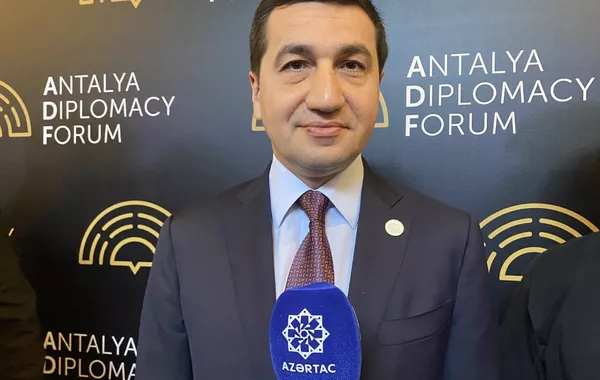 Hikmet Hajiyev: Türkiye-Azerbaijan Ties Crucial for Regional Security