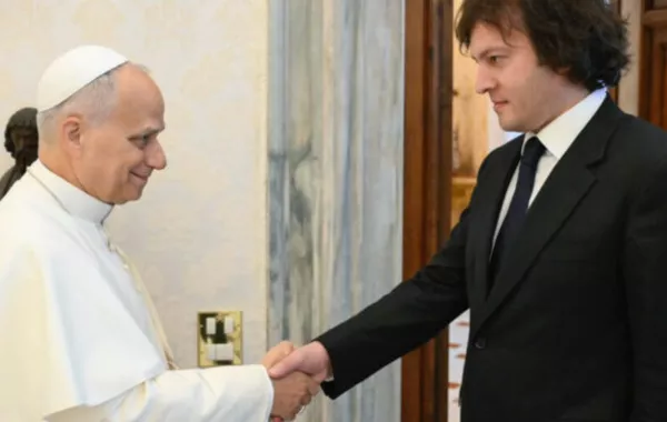 Georgian PM Irakli Kobakhidze Meets Pope Leo XIV at the Vatican