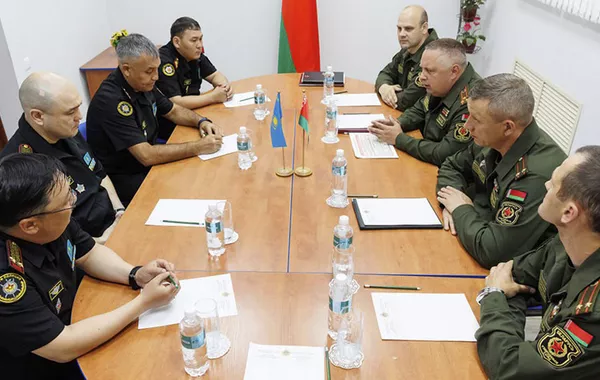 Belarus and Kazakhstan Explore New Areas for Military Cooperation
