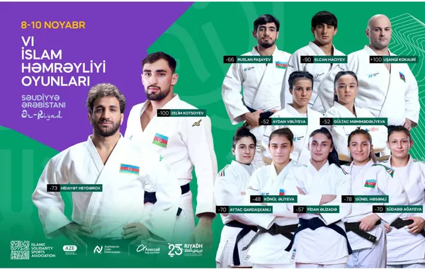 Azerbaijani Judokas Set Sights on ‘Medal Rush’ at Riyadh 2025 Islamic Solidarity Games