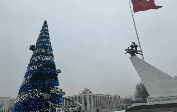 Kyrgyzstan Prepares to Light Main New Year Tree