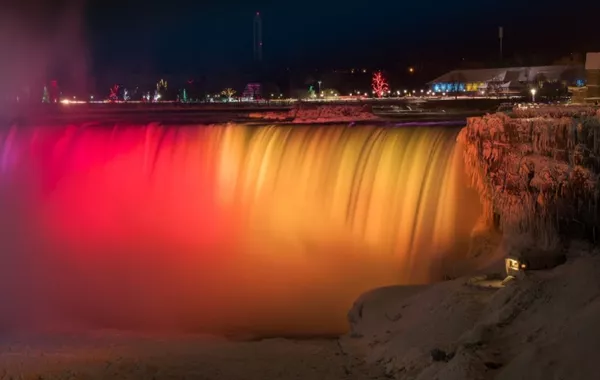 Niagara Falls to Light Up in Kyrgyzstan Flag Colors for Independence Day