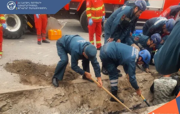 Collapse at Sewer Construction Site in Armenia Leaves Two Injured
