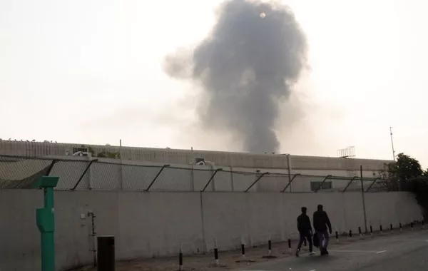 Drone Incident Sparks Fire Near Dubai Airport, Flights Diverted - VIDEO