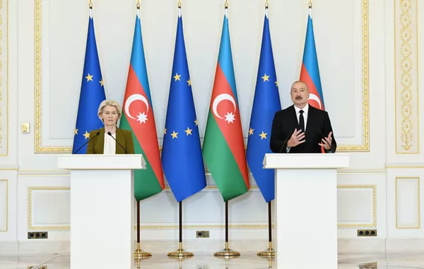 EU Looks to South Caucasus for Solutions as Von der Leyen Holds Talks with President Aliyev