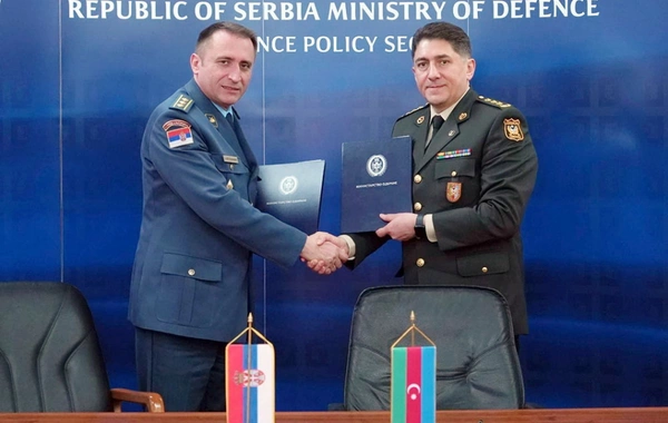 Azerbaijan, Serbia Ink bilateral Military Cooperation Plan