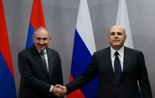 Russia and Armenia Prime Ministers Discuss South Caucasus Situation