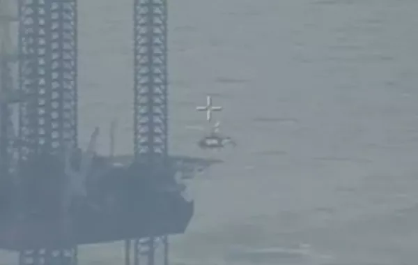 WATCH: Ukrainian Drone Strikes Russian Ka-27 Helicopter in Black Sea