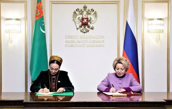 Turkmenistan, Russia Boost Interparliamentary Ties with Key Agreement Signed in Moscow