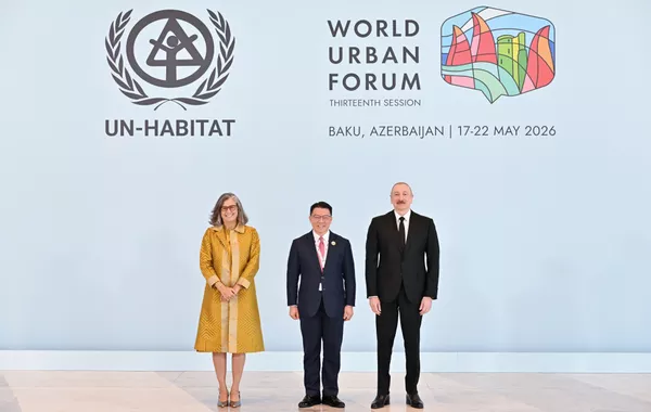 President Aliyev Opens 13th World Urban Forum Session in Baku