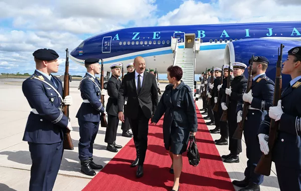President Aliyev Begins Official Visit to Germany