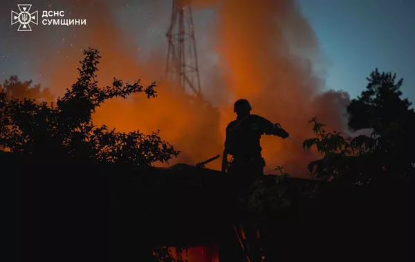 Five Russian Guided Bombs Strike Sumy, Damaging Civilian Infrastructure