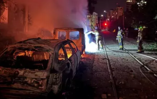 Russia Launches Massive Ballistic Missile Attack on Kyiv, Leaving Dead and Injured