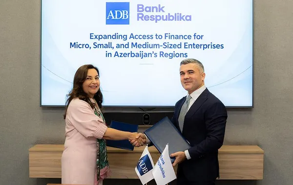 ADB and Bank Respublika Sign $40 Million Deal to Support Businesses in Azerbaijan