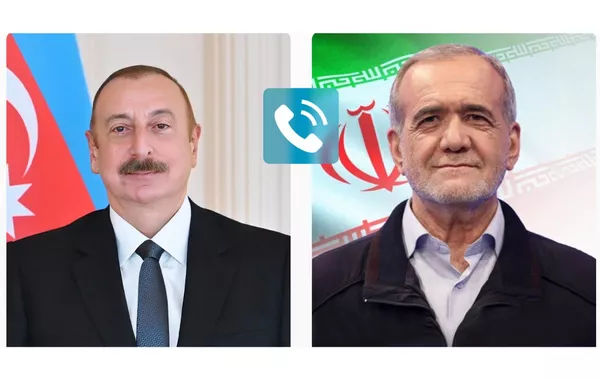 Azerbaijani, Iranian Presidents Hold Phone Call
