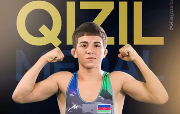 Azerbaijani Greco-Roman Wrestler Wins World Championship Title