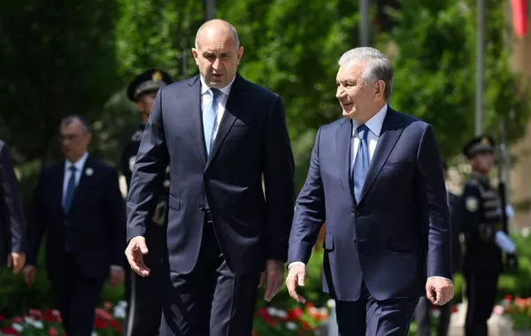 Uzbekistan Hosts Official Welcoming Ceremony for Bulgarian President