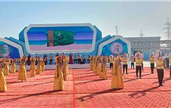 Turkmen Leader Launches Construction of Major Fertilizer Plant in Turkmenabat