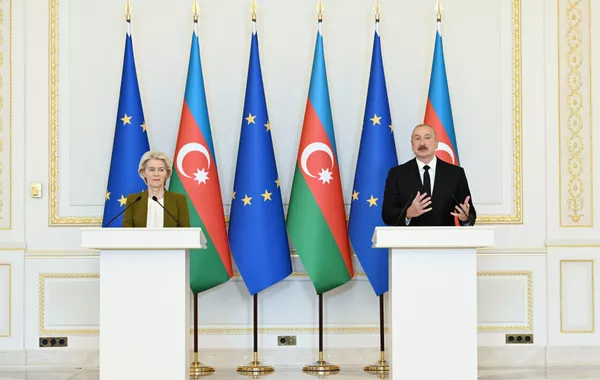 President Aliyev: Half of Azerbaijani Gas Export Goes to EU Member States