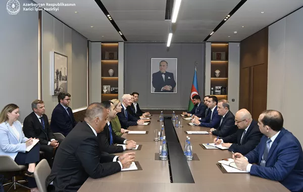 Azerbaijani FM Highlights Importance of Middle Corridor Talks with US Delegation