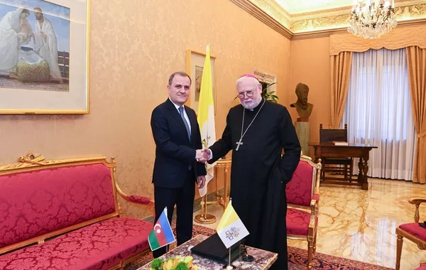 Azerbaijani FM Discusses Bilateral Relations with Holy See Secretary