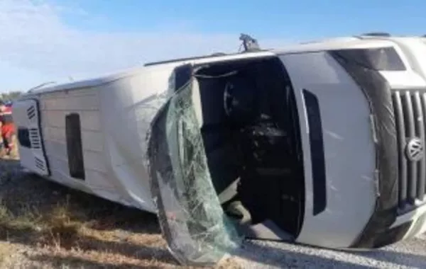 Tourist Bus Carrying 32 Ukrainians Crashes in Türkiye
