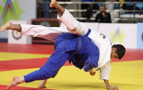 Three Azerbaijani Judokas Reach Grand Slam Final in Dushanbe
