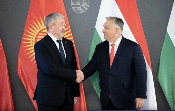 Hungary's PM Meets Kyrgyz Counterpart