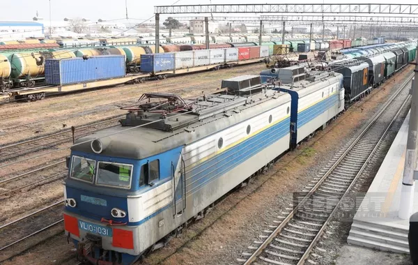 Russian Grain Freight Train to Armenia Departs Bilajari Station