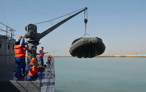 Azerbaijan Navy Conducts Exemplary Ship Combat Exercise