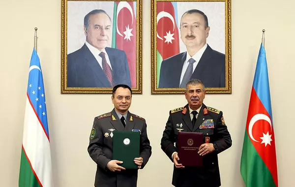 Azerbaijan, Uzbekistan Sign Bilateral Military Cooperation Plan