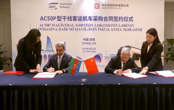 Azerbaijan Railways Expands Fleet With New Chinese Locomotives