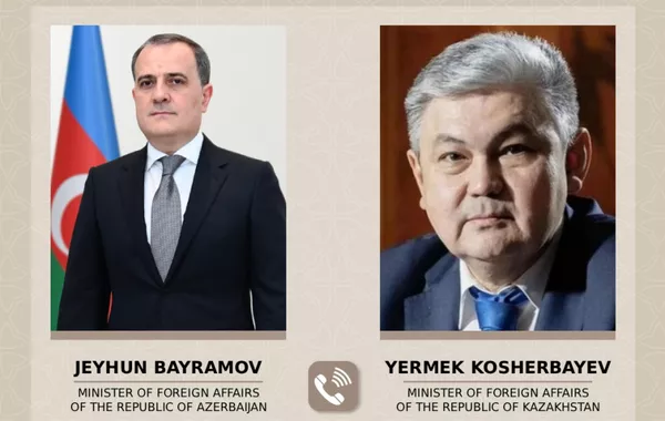 Azerbaijani, Kazakh Foreign Ministers Hold Phone Talk