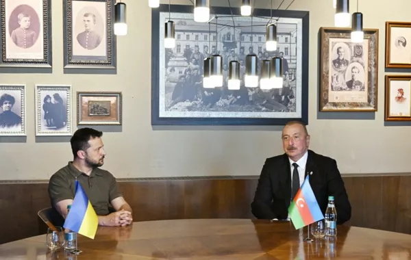 Azerbaijani, Ukrainian Presidents Hold Phone Talks