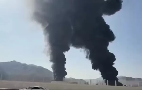 Fire Breaks Out at UAE's Fujairah Petroleum Site after Iranian Drone Strike