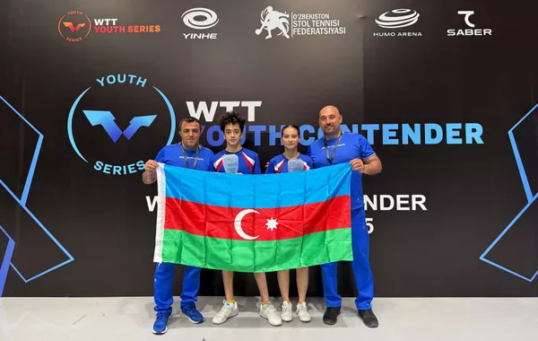 Azerbaijani Players Clinch Bronze in Tashkent Table Tennis Tournament