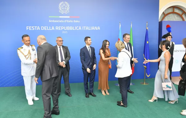 Italian Embassy in Baku Holds Official Reception to Celebrate National Day