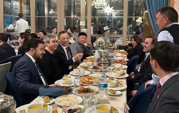 Kyrgyzstan Embassy in Türkiye Hosts Iftar for Citizens