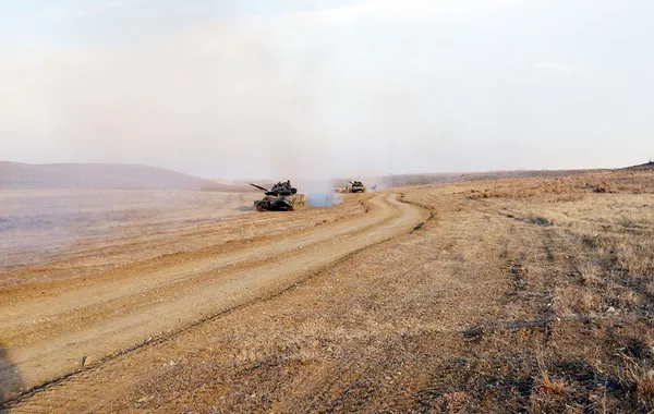 Azerbaijani Units Conduct Tactical Exercise