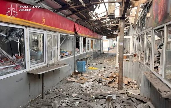 Russia Drone Strike Hits Ukrainian Market, Five Dead, 19 Hurt