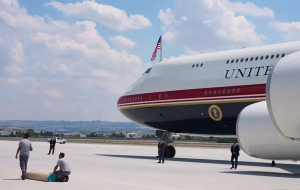 Trump Arrives in Türkiye for NATO Summit - VIDEO