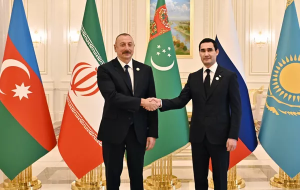 President: Azerbaijan and Turkmenistan United by Friendship, Cooperation, and Good Neighborly Ties